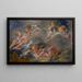 Putti - Ecole de François Boucher — gerahmtes Bild an der Wand