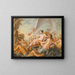 Der Triumph der Venus - Schule von François Boucher — gerahmtes Bild an der Wand