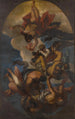Jupiter, der Blitze auf die Laster schleudert - Schule von Paolo Veronese — Ansicht des Kunstwerks