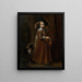 Portrait Guillaume II., Fürst von Orange-Nassau - Schule von Antoine van Dyck — gerahmtes Bild an der Wand