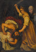 Judith und Holofernes - Schule des Caravaggio — Ansicht des Kunstwerks