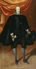 Portrait des Königs Philipp IV in Schwarz gekleidet und mit dem Orden der Goldenen Vlies - Schule von Diego Velázquez — Ansicht des Kunstwerks