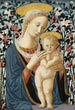 Jungfrau mit Kind - Schule von Filippo Lippi — Ansicht des Kunstwerks