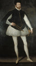 Ein edler am Hof der Valois - Schule von François Clouet — Ansicht des Kunstwerks