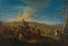 Eine Schlachtszene - Schule von Giuseppe Zais — Ansicht des Kunstwerks