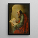 Saint Paul - Ecole de Guercino — gerahmtes Bild an der Wand