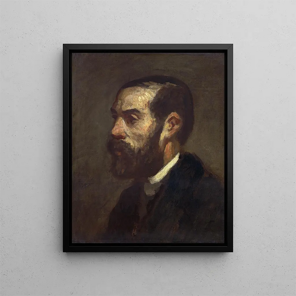 Hippolyte Lavoignat - École de Honoré Daumier — gerahmtes Bild an der Wand