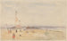 Pourville-sur-Mer - Ecole de James McNeill Whistler — Ansicht des Kunstwerks