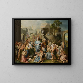 Follower of JeanBaptiste Jouvenet - Christ healing the sick.webp