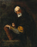 Ein Philosoph - Schule von Jusepe de Ribera — Ansicht des Kunstwerks