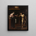 L'Annonciation - Schule von Luca Cambiaso — gerahmtes Bild an der Wand