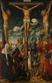 Die Kreuzigung - Schule von Lucas Cranach dem Älteren — Ansicht des Kunstwerks