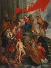 Jungfrau mit Kind mit Heiligen - Schule von Peter Paul Rubens — Ansicht des Kunstwerks