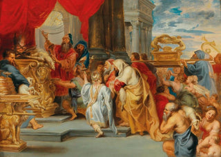 Follower of Peter Paul Rubens - The Sacrifice Of The Old Covenant.webp