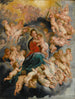 Jungfrau mit Kind mit Putten - Schule von Peter Paul Rubens — Ansicht des Kunstwerks
