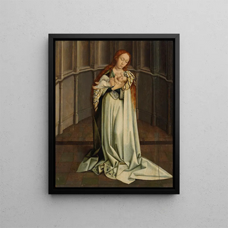 Follower of Robert Campin - The Virgin and Child in an apse.webp