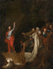Die Auferstehung Lazars - Schule von Salvator Rosa — Ansicht des Kunstwerks