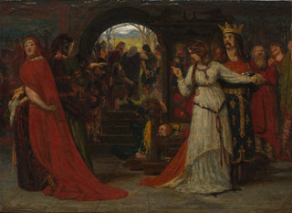 Ford Madox Brown - Cordelia Parting from her Sisters.webp
