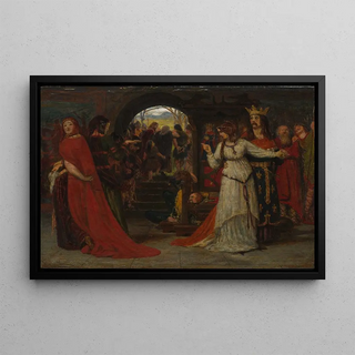 Ford Madox Brown - Cordelia Parting from her Sisters.webp