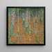 Birkenwald - Gustav Klimt — gerahmtes Bild an der Wand