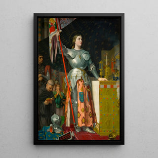 Gemälde - Jeanne d'Arc in Rüstung