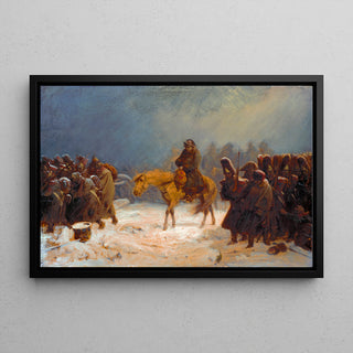 Der Rückzug Napoleons in Russland von Adolph Northen