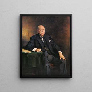Gemälde Winston Churchill - Oswald Hornby Joseph Birley