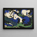 Pferde in Ruhe - Franz Marc — gerahmtes Bild an der Wand