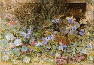 Frances Fanny Wilmot Currey - Daisies and Violets.webp