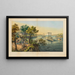 Basses eaux dans le Mississippi - Frances Flora Bond Palmer — gerahmtes Bild an der Wand