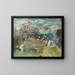 Kirschbaum am Croft, Bradford-on-Tone, Taunton - Frances Hodgkins — gerahmtes Bild an der Wand