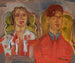 Doppelporträt Nr. 2: Katharine und Anthony West - Frances Hodgkins — Ansicht des Kunstwerks