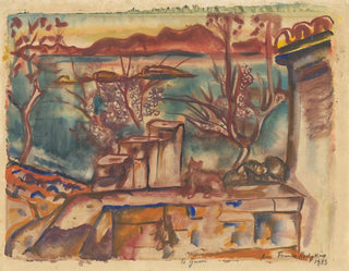 Ibiza, Balearen - Frances Hodgkins — Ansicht des Kunstwerks