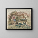 Sur la rivière Severn - Frances Hodgkins — gerahmtes Bild an der Wand