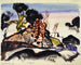 Route vers les collines d'Ibiza - Frances Hodgkins — Ansicht des Kunstwerks