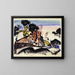 Route vers les collines d'Ibiza - Frances Hodgkins — gerahmtes Bild an der Wand