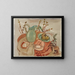 Stillleben mit Eiern und Weide - Frances Hodgkins — gerahmtes Bild an der Wand