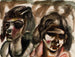 Zwei Köpfe - Frances Hodgkins — Ansicht des Kunstwerks