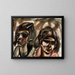 Zwei Köpfe - Frances Hodgkins — gerahmtes Bild an der Wand