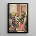 Visitation - Francesc Pla Duran — gerahmtes Bild an der Wand