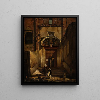 Francesco Diofebi - The Side Steps From The Capitol To The Church Of S Maria In Aracoeli Rome.webp