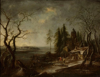 Winterlandschaft - Francesco Foschi — Ansicht des Kunstwerks