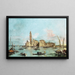 L'Île de San Michele, Venedig - Francesco Granacci — gerahmtes Bild an der Wand