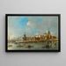Santa Maria della Salute et la Douane Venise - Francesco Guardi — gerahmtes Bild an der Wand
