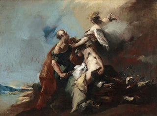 Der Opferung Isaaks - Francesco Guardi — Ansicht des Kunstwerks