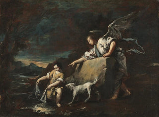 Tobias und der Engel - Francesco Guardi — Ansicht des Kunstwerks