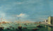 Ansicht des Kanals der Giudecca und der Zattere - Francesco Guardi — Ansicht des Kunstwerks