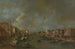 Ansicht des Großen Kanals vom Rialto-Brücke - Francesco Guardi — Ansicht des Kunstwerks