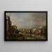 Vue du Grand Canal vers le Rialto - Francesco Guardi — gerahmtes Bild an der Wand