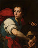 David mit dem Kopf von Goliath - Francesco Guarino — Ansicht des Kunstwerks